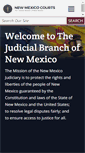 Mobile Screenshot of nmcourts.gov